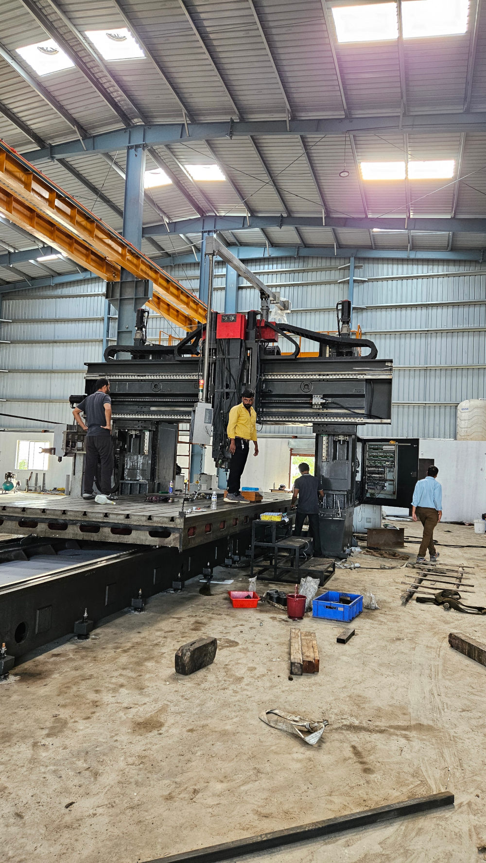 Installation : KAFO CNC DOUBLE COLUMN MACHINING&nbsp;CENTER